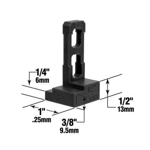 Hanwood 4 in 1 Floating Floor Spacers 30 Pack 6mm 9.5mm 13mm