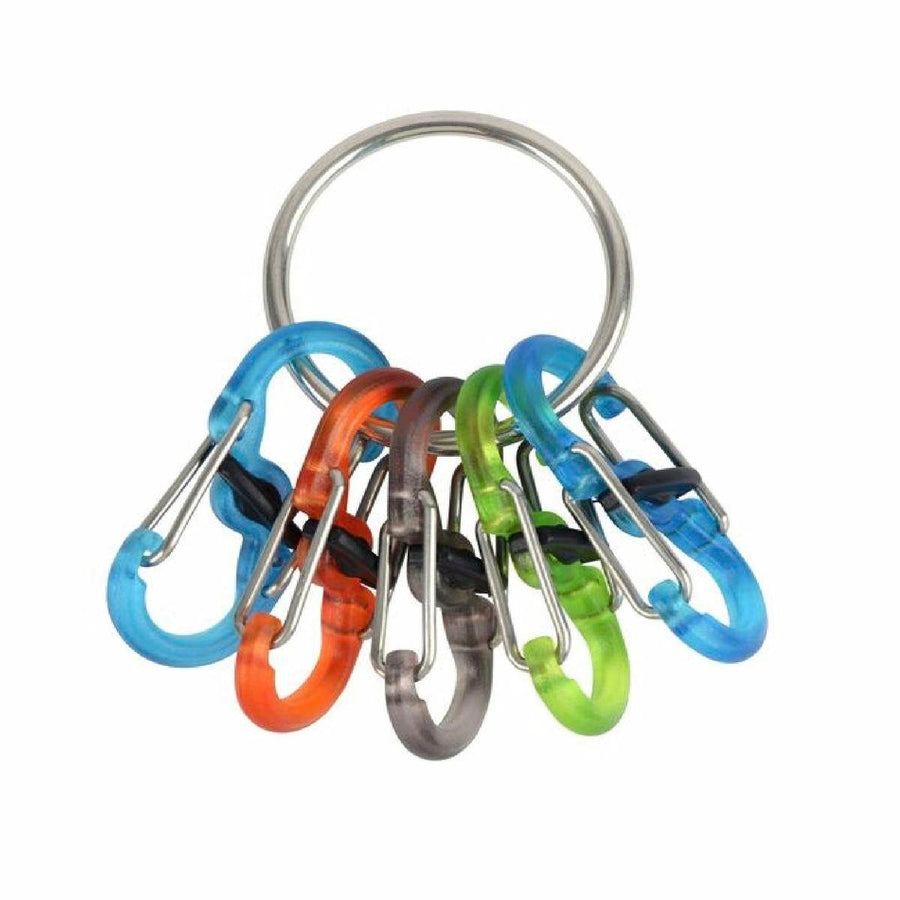 Niteize Key Ring S-Biner Locker - 62mm Stainless Steel - Easy Access - SuperSaverAU - view 1