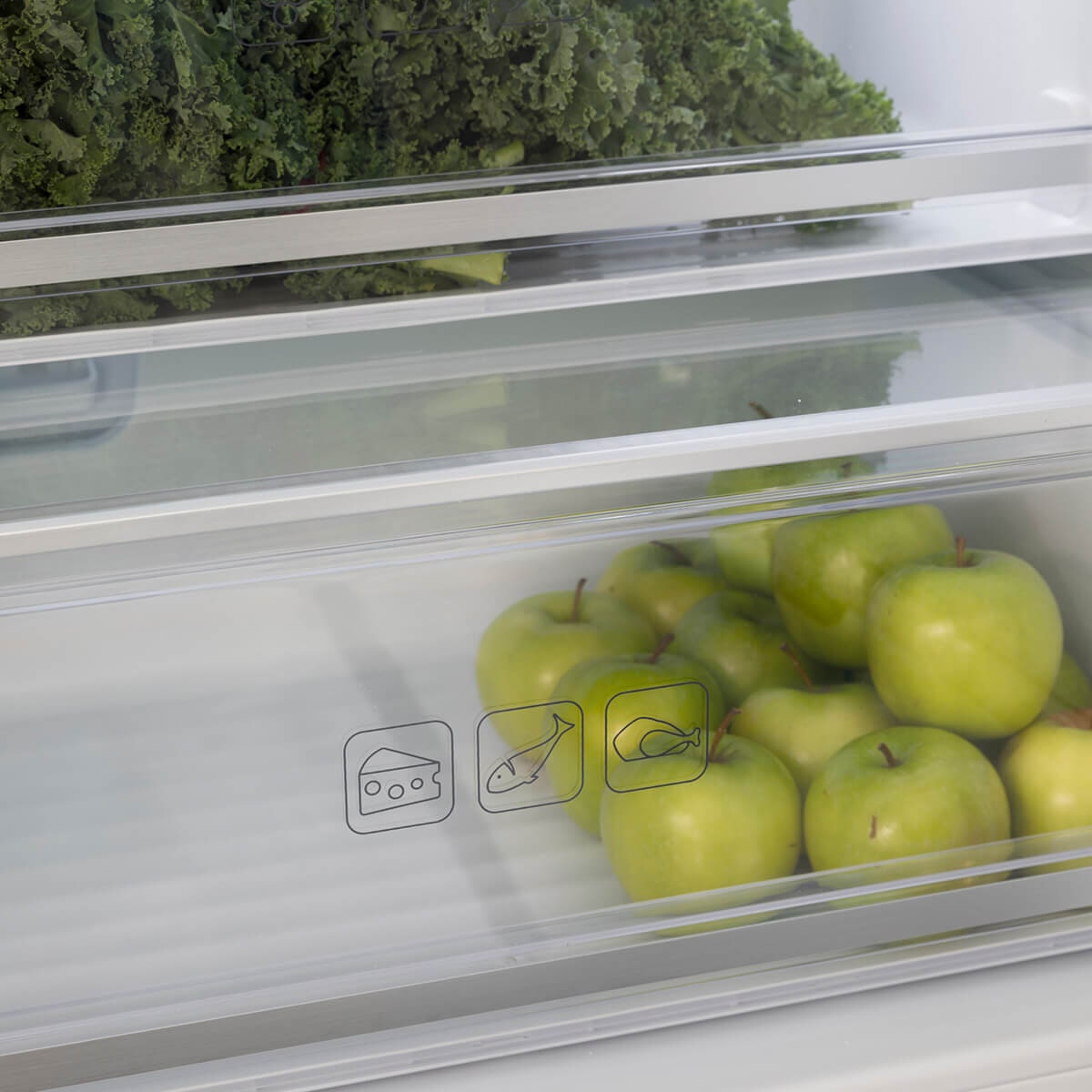 Artusi 280L Fully Integrated Refrigerator - Frost Free, Touch Control, 41dB Noise Level - AINT5100