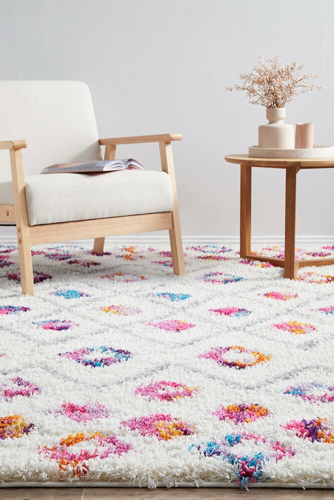 Rug Culture Vegas Large Rug 290x200cm - Multi-coloured Polypropylene Pile, Power Loomed - VEG-MOROC-290X200