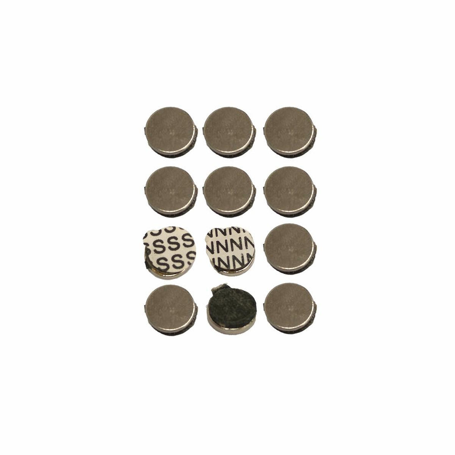 Everhang Rare Earth Disc Magnet 9.5mm Neodymium 6 Pack Strong Adhesive - SuperSaverAU - view 1