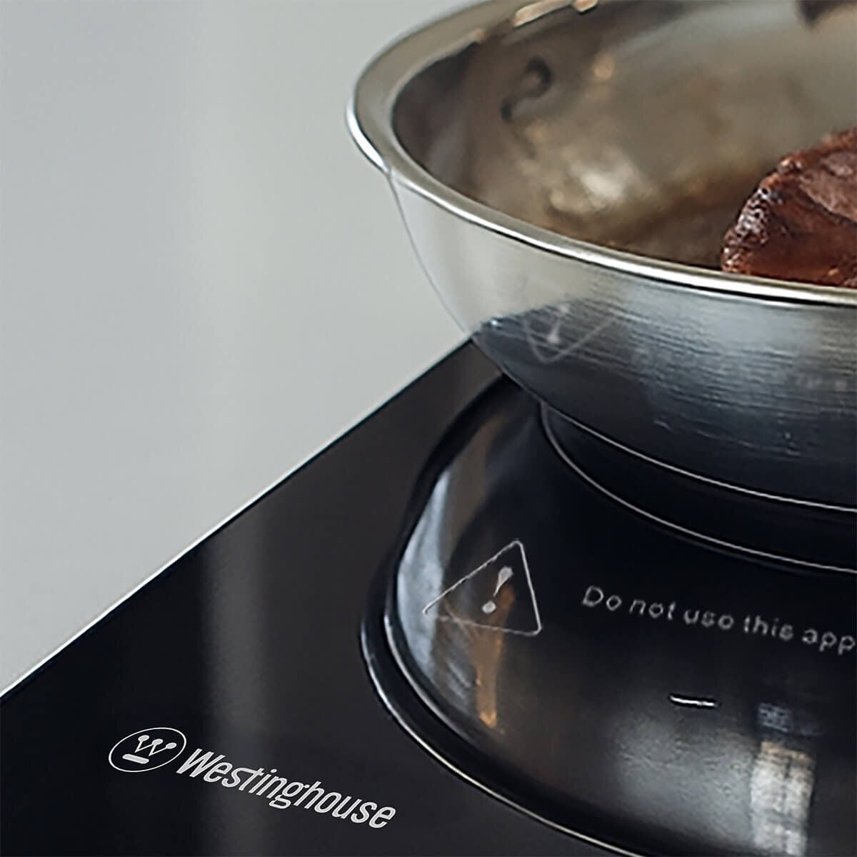 Westinghouse 2000W portable induction cooktop - ultra-slim, temperature or wattage control - WHIC03K