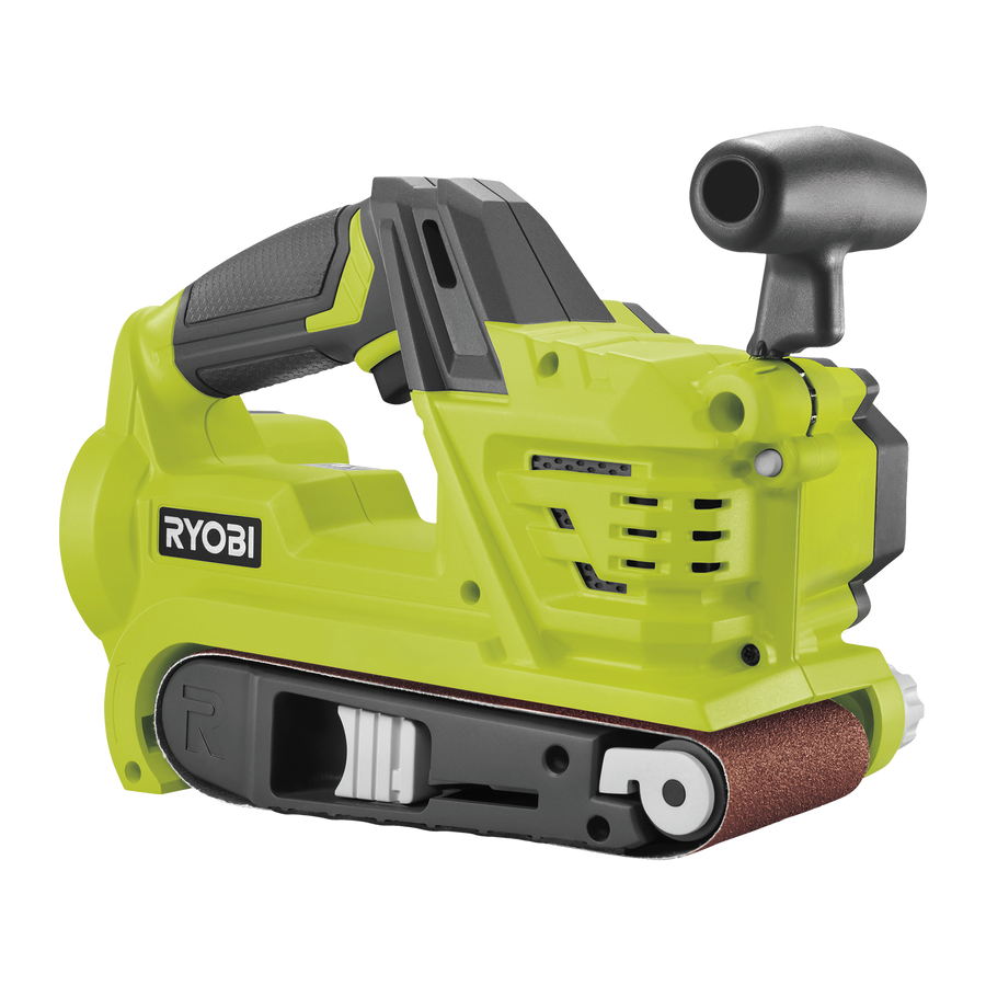 Ryobi 18V ONE+ Belt Sander R18BS-0 Cordless Skin Only, 250m/min Belt Speed