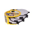 Flexovit 125mm 8 Hole Orbital Sandpaper 50 Pack - Assorted Grits - Dust Extraction - SuperSaverAU - view 2