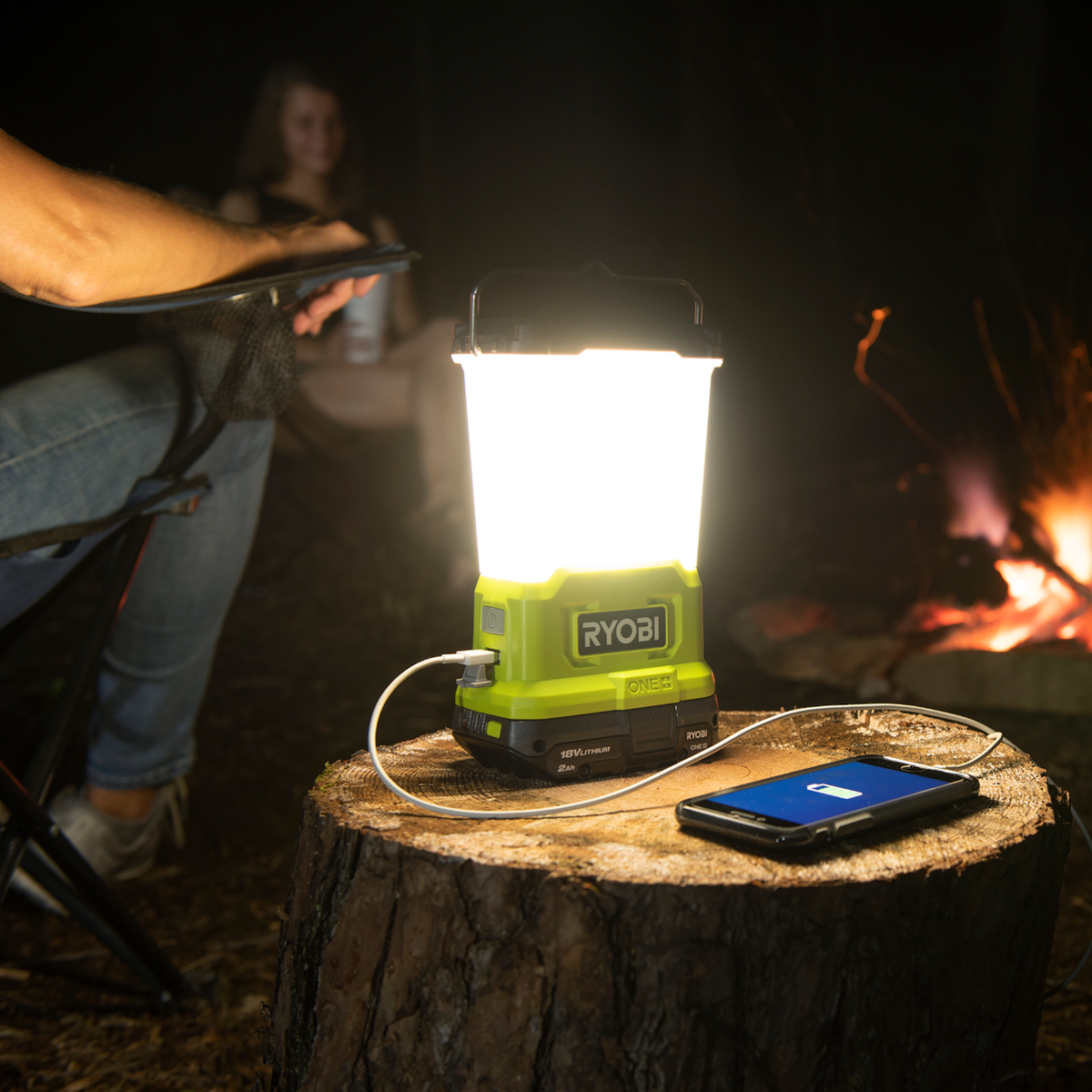 Ryobi 18V ONE+ Lantern - Tool Only - 3 Brightness Modes - USB Charging - SuperSaverAU - view 5