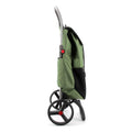 Rolser I-Max Urban Big Wheel Folding Trolley - Removable Wheels, Protective Bag Frame, Khaki - R-IMX505-1005