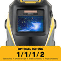 Bossweld Flare Welding Helmet - Variable Shade 4-8 / 9-13 - 100 x 60mm Viewing Area - Lightweight and Durable - SuperSaverAU - view 5