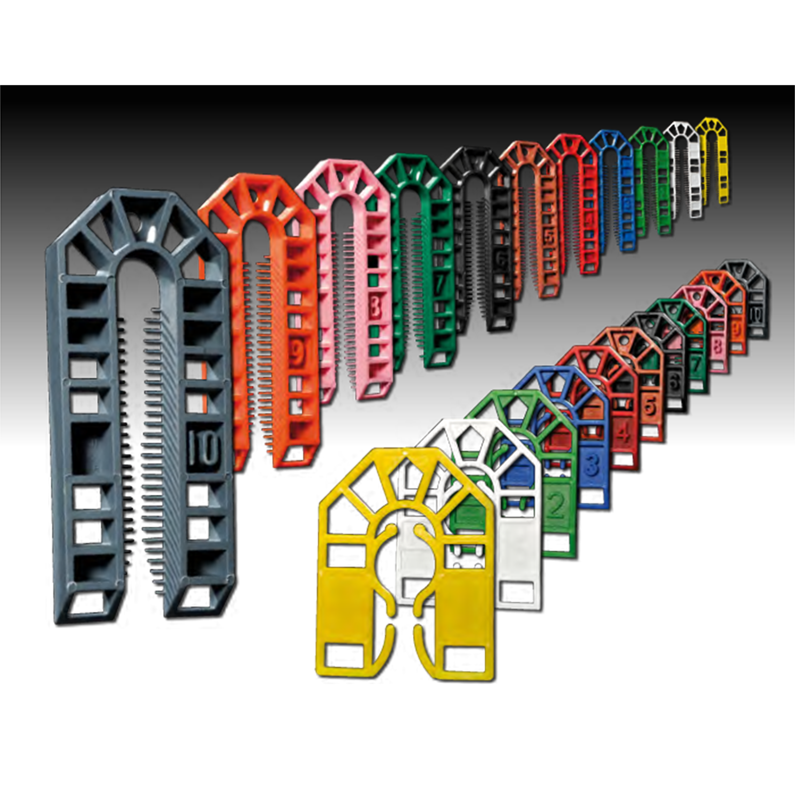 HanDIY Shim 1-10mm Packer Handy Pack 134 Piece Co-Polymer