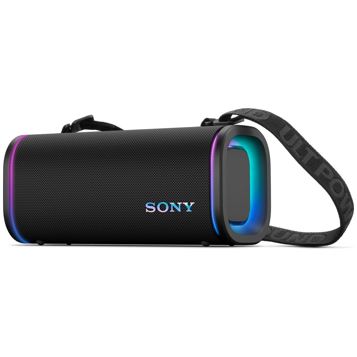 Sony ULT Field 5 portable Bluetooth speaker in black - IP67, 25-hour battery, party light - SRSULT50B