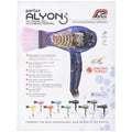 Parlux Alyon Air Ionizer Hair Dryer 2250W - Midnight Blue - Concentrated Airflow - 150130