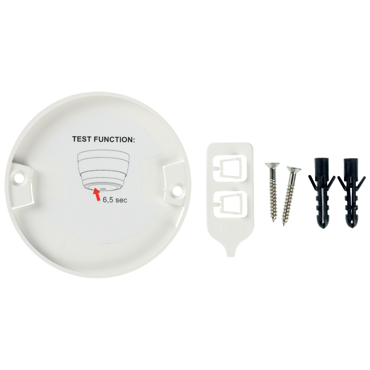 Quell Q5000 Wireless Interconnect Photoelectric Smoke Alarm - 78mm x 78mm - Reliable Safety - SuperSaverAU - view 5