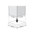 Surface Gard Castor Cups - 51mm - Rubber - For Carpet & Hardwood - 4 Pack - SuperSaverAU - view 3