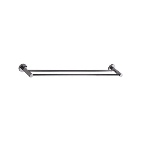 Estilo Chrome Bella Double Towel Rail - 760mm - Double - Easy Mount System - SuperSaverAU - view 1