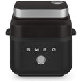 Smeg Retro Style 7.3L Air Fryer - Matte Black Finish, Crispy and Juicy+Crispy Modes - AFC01BLMAU