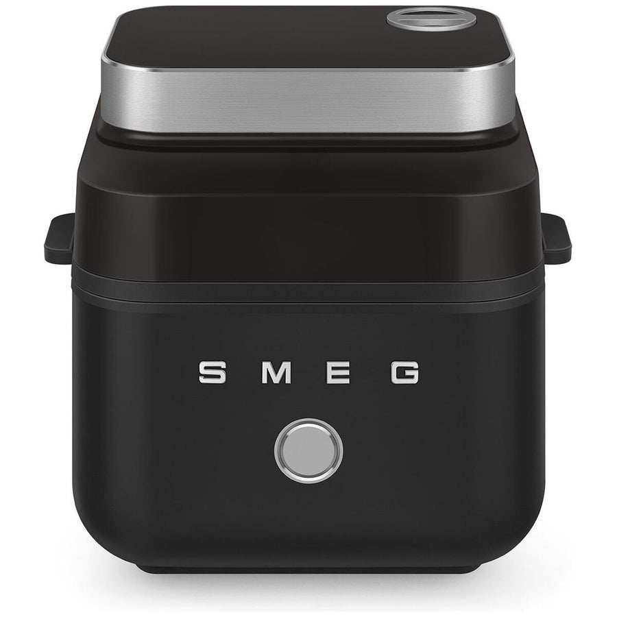Smeg Retro Style 7.3L Air Fryer - Matte Black Finish, Crispy and Juicy+Crispy Modes - AFC01BLMAU