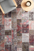 Rug Culture Illusions Medium Earth Polyester Rug 220x150cm - Cotton Backing - ILU178EARTH220X150