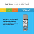 White Knight Rust Guard 300g Dune Matt Quick Dry Touch Up Spray Paint