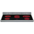 Smeg 90cm Ceramic Freestanding Oven - Stainless Steel, Five-Zone Cooktop, Thermoseal - FS9010CER-1