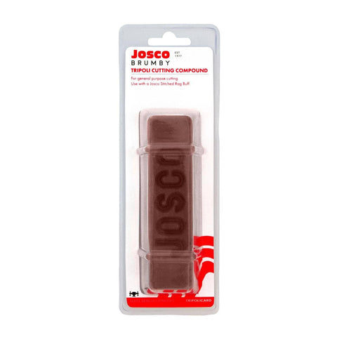 Josco Tripolicard Brown Polishing Compound 130mm Fats Wax Aluminium Oxide - SuperSaverAU - view 1
