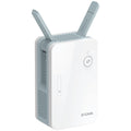 D-Link Eagle Pro AI AX1500 Mesh Range Extender - Wi-Fi 6, Signal Strength Indicator, Gigabit Port, White - E15