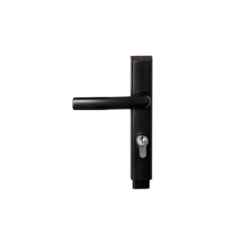 Gainsborough Austral Elegance Push 2 Go Lock Black Satin, 2 Keys
