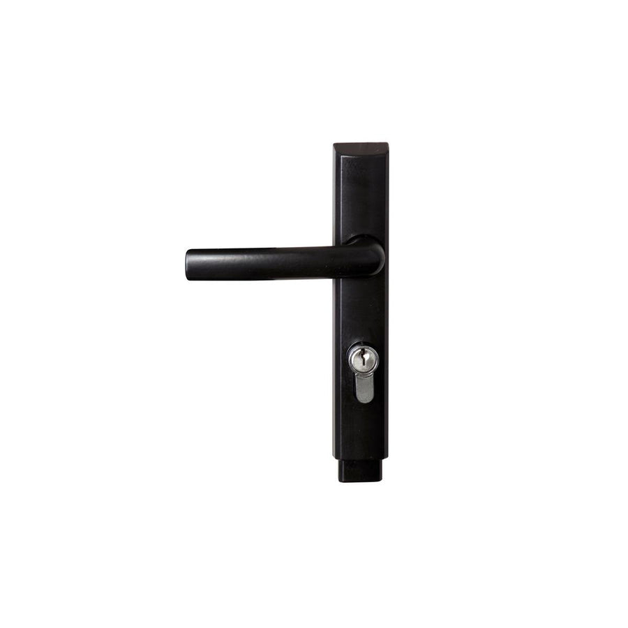 Gainsborough Austral Lock Elegance Push 2 Go - 2 Keys - 195mm x 115mm - Black Satin - SuperSaverAU - view 1