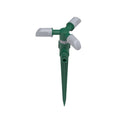 Garden Basics 250mm Hose End 3 Arm Revolving Sprinkler With Spike 600kPa
