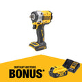 DeWALT 18V XR Cordless Brushless 1/2" Hog Ring Impact Wrench - Bare Unit DCF921N-XJ
