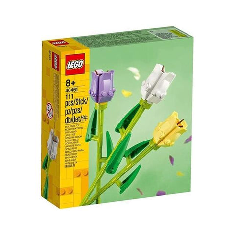 LEGO 40461 Tulips Flowers Botanicals Bouquet Floral Set Valetines - SuperSaverAU - view 1