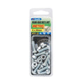 Zenith Round Head Bolt & Nut - 6 x 20mm - Zinc Plated - 12 Pack - SuperSaverAU - view 1