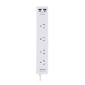 Jackson 4 Outlet Powerboard - 1.75m Lead - PD20W USB-C - White - SuperSaverAU - view 2