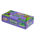 Sabco Nitrile Gloves - Large - 100 Pack - Purple - Puncture Resistant - SuperSaverAU - view 4