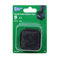 Surface Gard Square Carpet Castor Cup 38x38mm 4 Pack - Floor Protection - SuperSaverAU - view 4