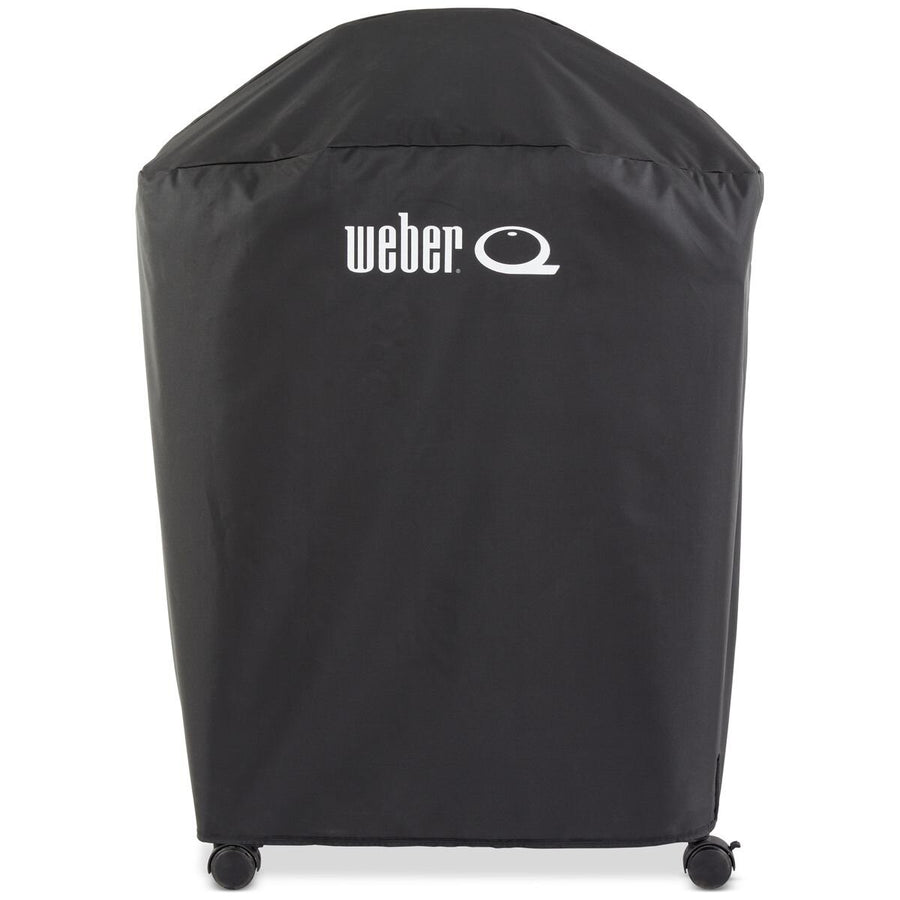 Weber Family Q Premium BBQ and cart cover - black 100% polyester - for Q3100N+ and Q3200N+ - 3400161