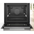 Bosch 60cm Series 8 Black Pyrolytic Built-in Oven - 71L - Home Connect and Air Fry - HBG776KB1A