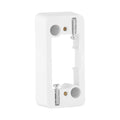 DETA Mounting Block For Architrave Switch White Polycarbonate 26mm 6326B