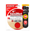 Diablo 150mm Orbital Sandnet Discs 10 Pack - 180 Grit - Red - Clog-Reducing - SuperSaverAU - view 1