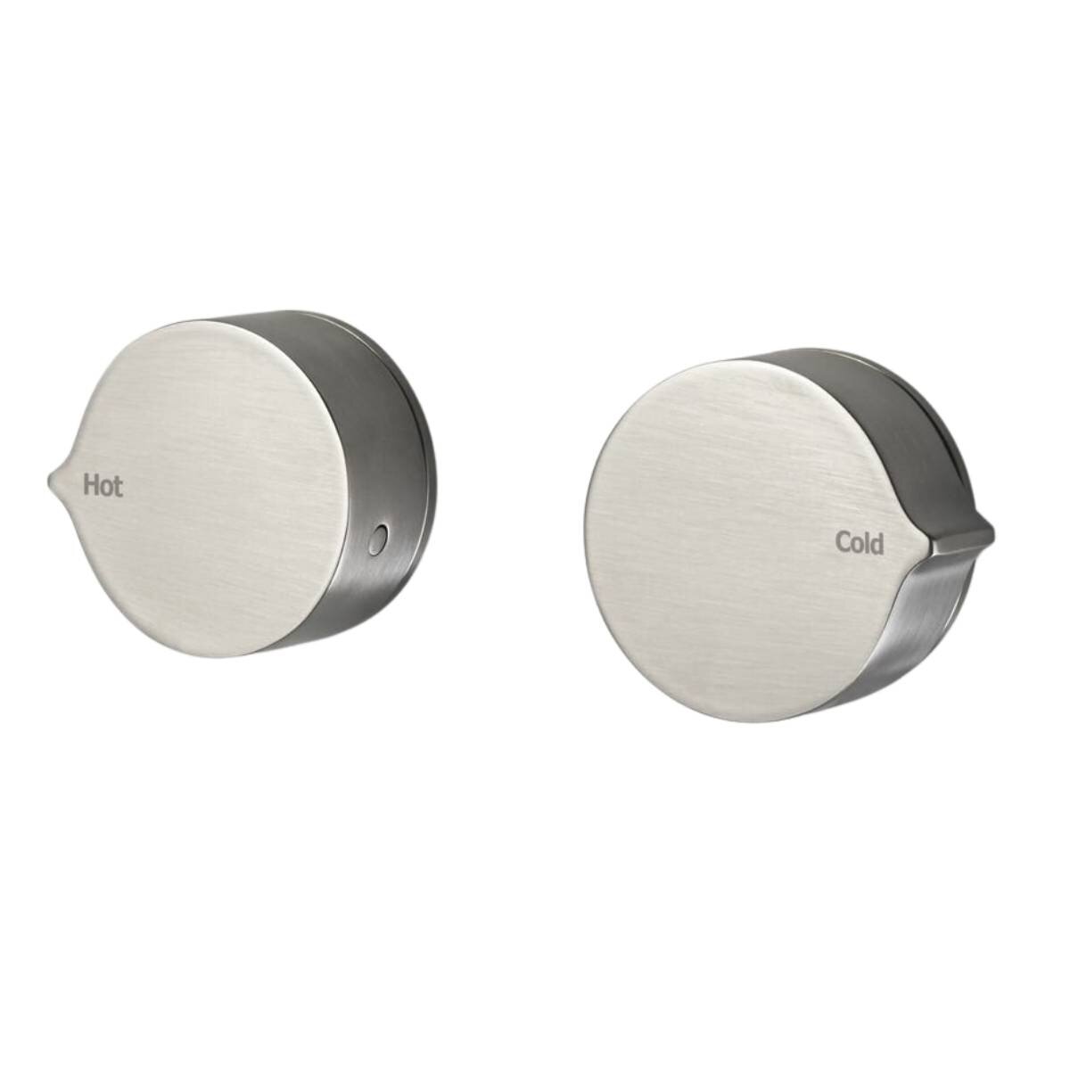 Rogerseller Eccentric Wall Top Assembly - Brushed Nickel Finish - 60mm Face - 3606013007