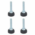 Richmond Levelling Foot - 50mm x M8 - Zinc Plated - Adjustable - 4 Pack - SuperSaverAU - view 1
