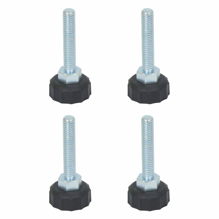 Richmond Levelling Foot - 50mm x M8 - Zinc Plated - Adjustable - 4 Pack - SuperSaverAU - view 1