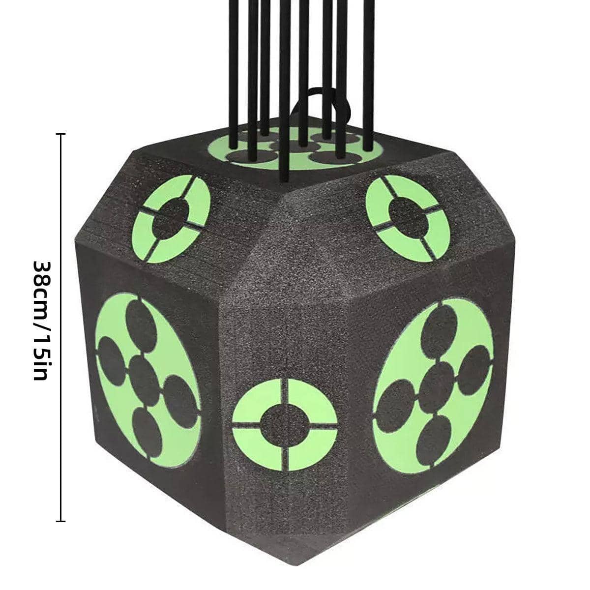 3D Archery Target, 38 x 38 cm, Multiple Target Faces - view 3