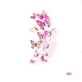 3D Butterfly Magnetic Wall Stickers Room Decor - 7002, Pack of 12