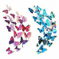 3D Butterfly Magnetic Wall Stickers Room Decor - 7010, Pack of 12 - view 4