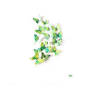 3D Butterfly Magnetic Wall Stickers Room Decor - 7013, Pack of 12