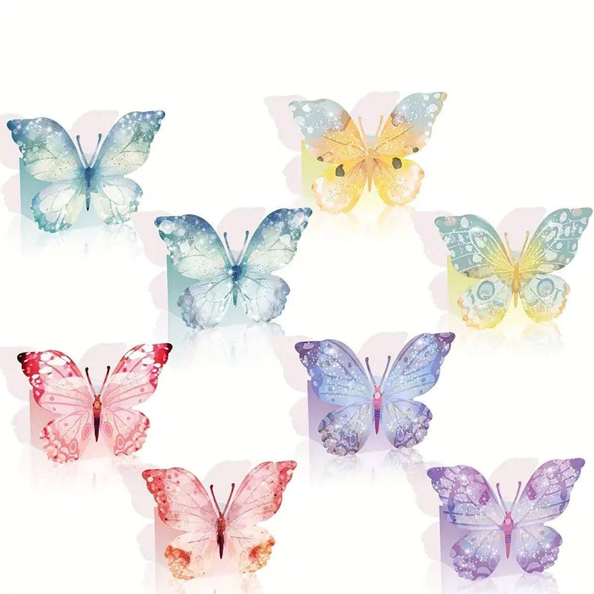 3D Butterfly Snack Boxes, 20 x 14 x 8 cm, Pack of 24 - view 2