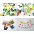 3D Butterfly Wall Stickers Removable Decals - Style 7503, Pack of 12 - view 5