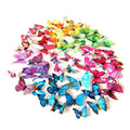 3D Butterfly Wall Stickers Removable Decals - Style 7504, Pack of 12 - view 3
