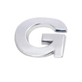 3D Chrome Car Letter Badge Self-Adhesive Emblem - Letter G