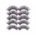 3D False Eyelashes, 5 Pairs - Long Fluffy Style 48
