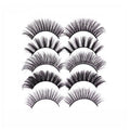 3D False Eyelashes, 5 Pairs - Mixed Look Style 55